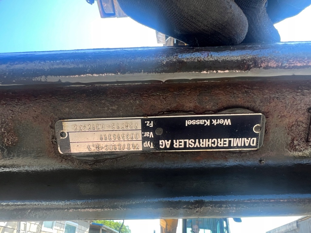 фото №4, Балка oś передняя mercedes atego 17.5 98-04