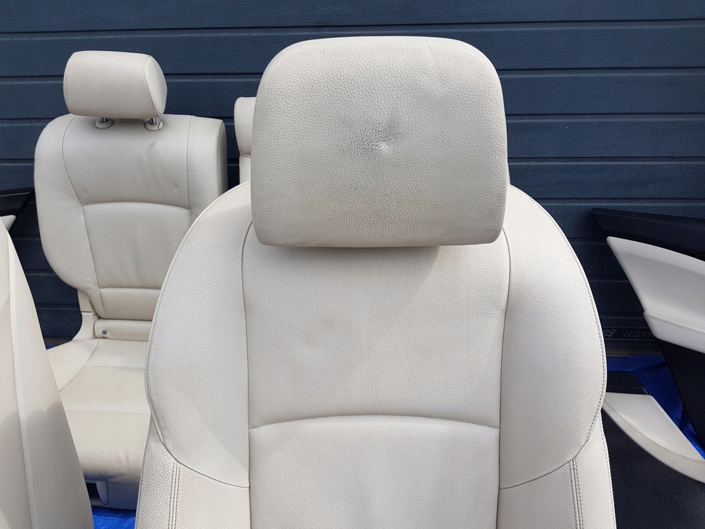 фото №10, Bmw 5 gt f07 сидіння заднє сидіння обшивки комплект шкіра