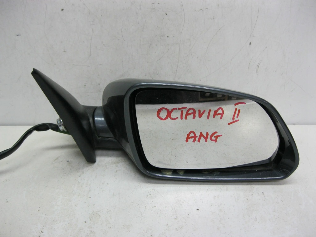фото №1, Зеркало правое skoda octavia ii 7pin uk