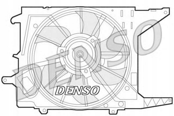 фото №1, Denso der37003 вентилятор, охлаждение двигателя