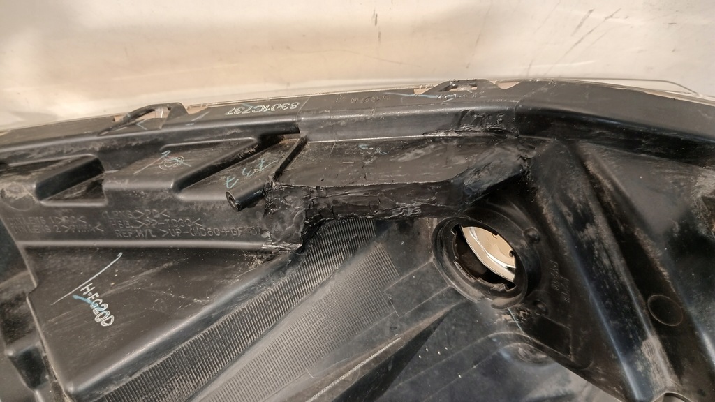 фото №9, Лампа mitsubishi l200 v fiat fullback 15-19 8301c737 оригінал europa ліва