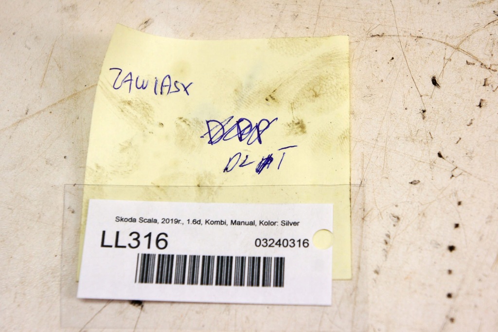 фото №5, Ll316 skoda scala петлі двері лівий задня kpl