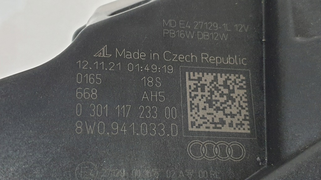 фото №11, Лампа ліва prz full led audi a4 b9 lift 8w0941033d