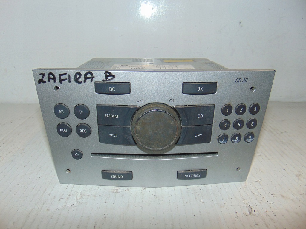 фото №1, Радиопроигрыватель cd opel zafira b 13263050