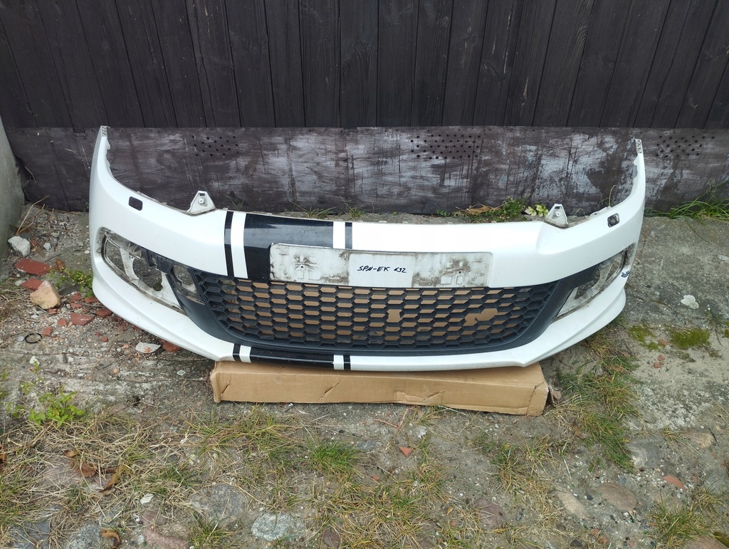 фото №1, Vw scirocco r-line 2008- бампер перед передний 1k8807221h