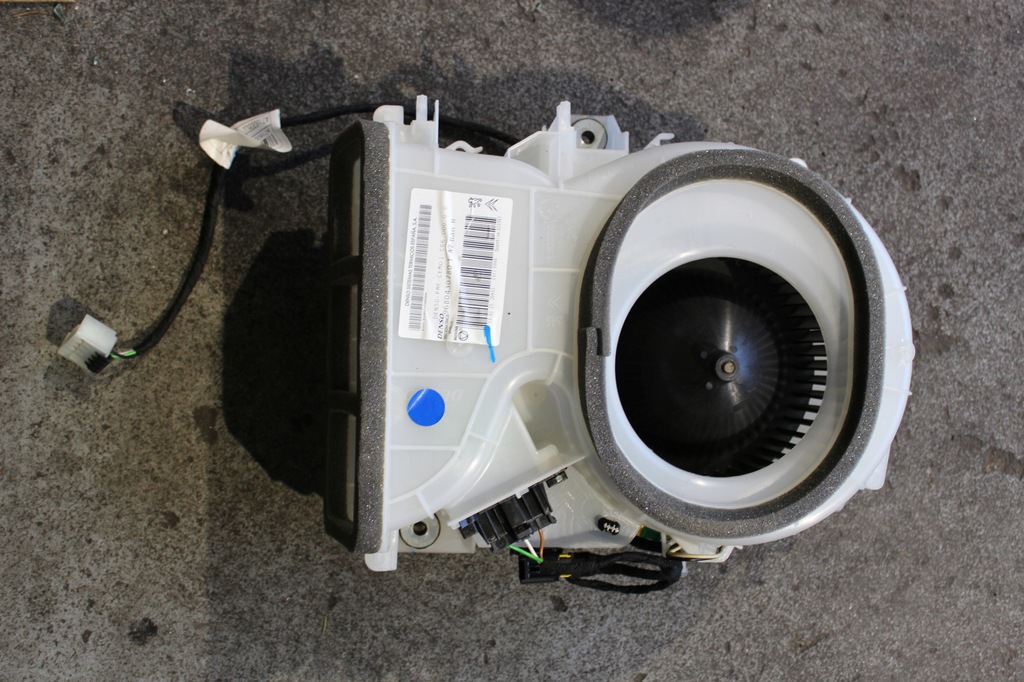 фото №1, Citroen berlingo ii partner lift воздуходувка отопителя задняя пассажирский