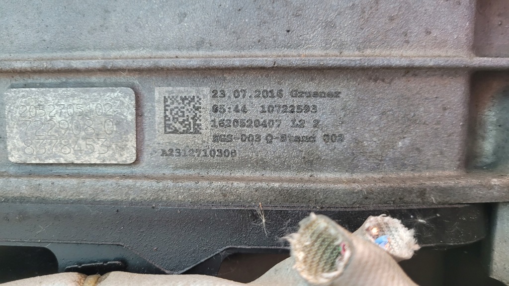 фото №14, Mercedes w205 2.2 cdi коробка передач передач автоматическая коробка передач блок управления 722.908 a2052705102