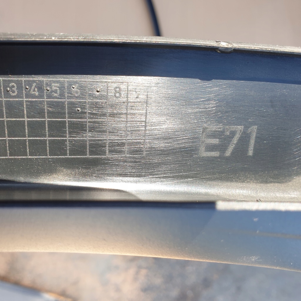 фото №13, Рамка захист двері правий перед bmw x6 e71 7179686