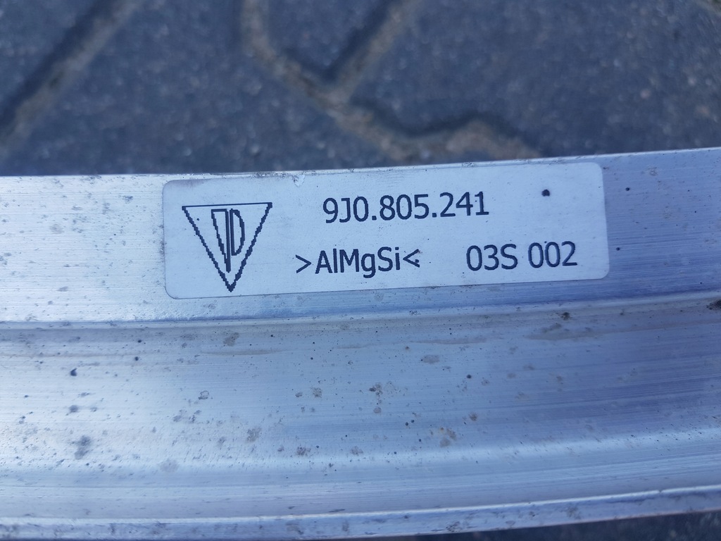 фото №5, Балка бампера передня porsche taycan 9j0805241