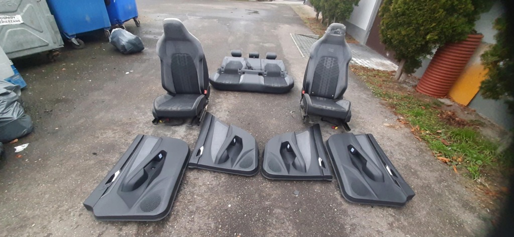 фото №1, Сидіння лівий правий перед заднє сидіння обшивки двері uk golf viii r-line