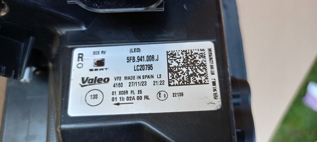 фото №10, Лампа перед передняя правая seat leon iv 4 20-24rok full led 5fb941008j oryg