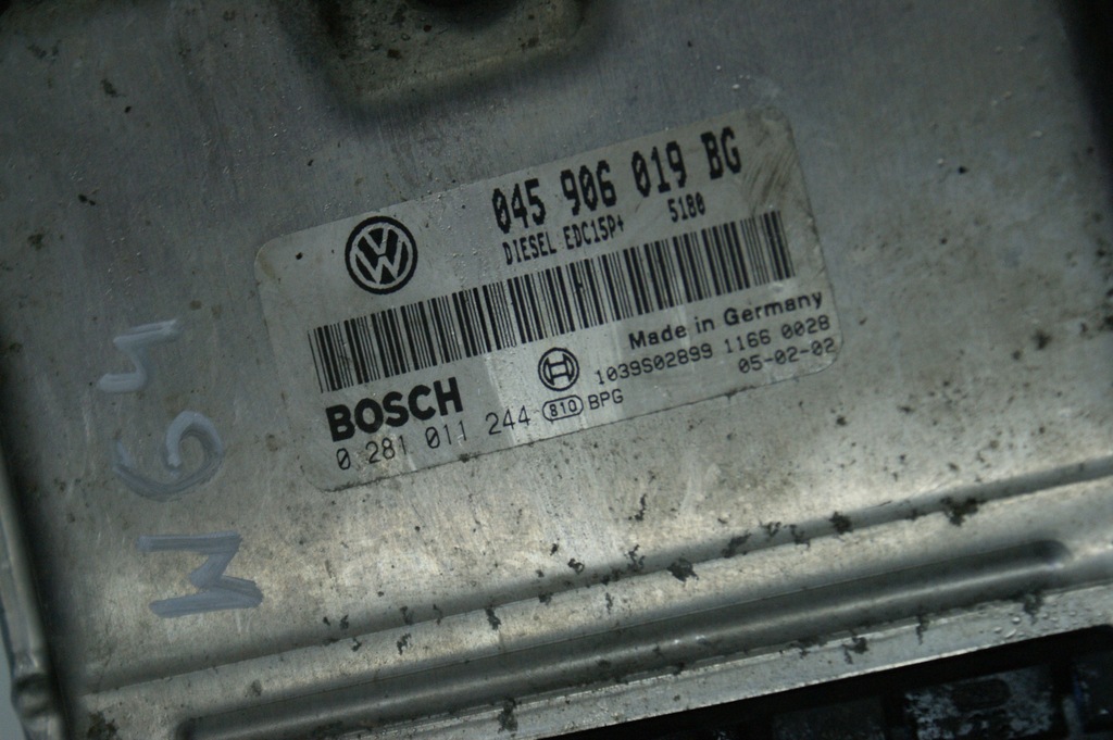 фото №10, Набор стартовый счетчик блок управления seat ibiza iii 045906019 1.4 tdi