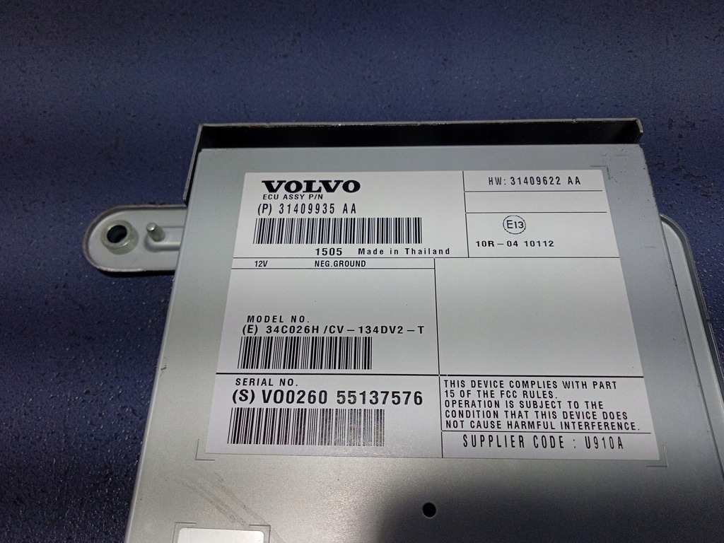 фото №3, Volvo v40 ii усилитель радио 31409935aa