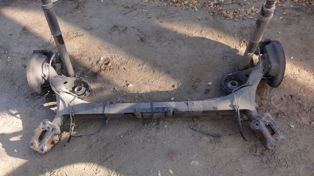 фото №1, Citroen ds4 балка oś подвеска задняя тормозные диски 13r