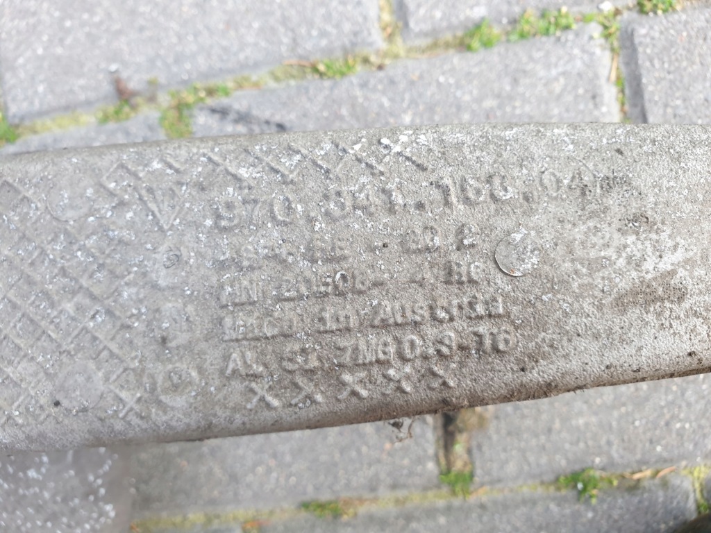 фото №4, Porsche panamera 970 поворотный кулак правая передняя