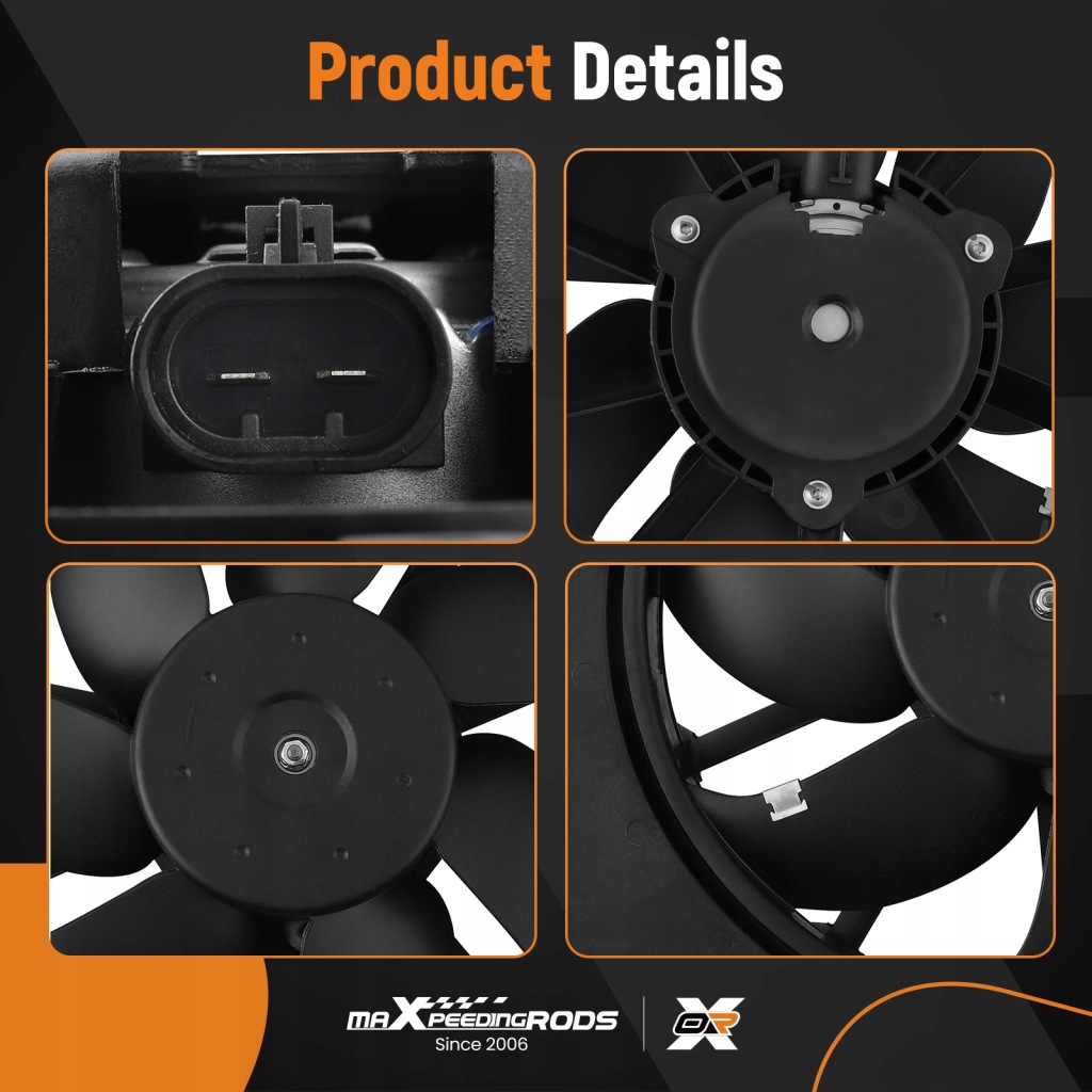 Вентилятор радиатора к ford b-max jk fiesta vi 1.25 1.4 1.5 1.6 1557572 Недорого