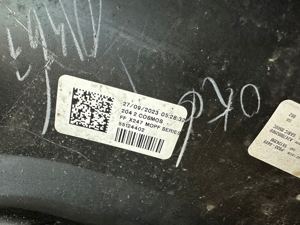 фото №13, Бампер перед передній mercedes glb x247 w247 lift 2023- + решітка радіатора a2478887201