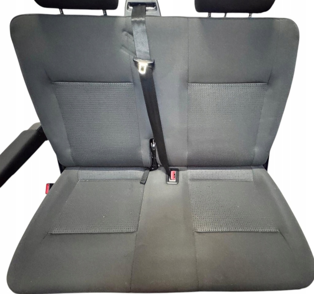фото №5, Vw t5, t5 lift transporter caravelle сиденье задний двойной чёрный антрацит