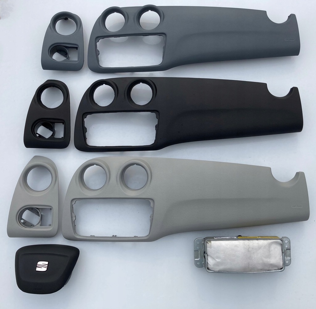 фото №5, Seat ibiza 6j приборная панель приборная панель консоль подушки безопасности ремни