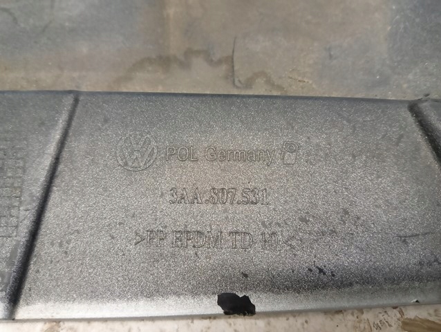 фото №6, Спойлер накладка бампера перед vw passat b7 3aa alltrack 11-14r