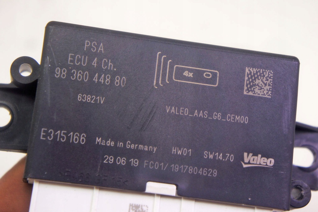 фото №5, Nv048 opel combo e модуль pdc парковки 9836044880