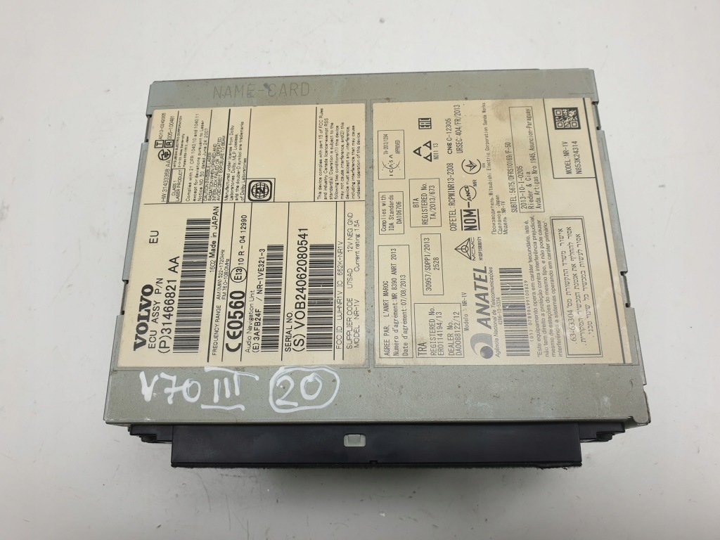 фото №2, Volvo xc70 v70 iii s80 ii радіо cd навігація