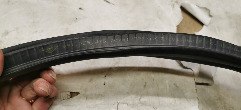 фото №6, Прокладка p двері porsche 991 coupe 99153707604