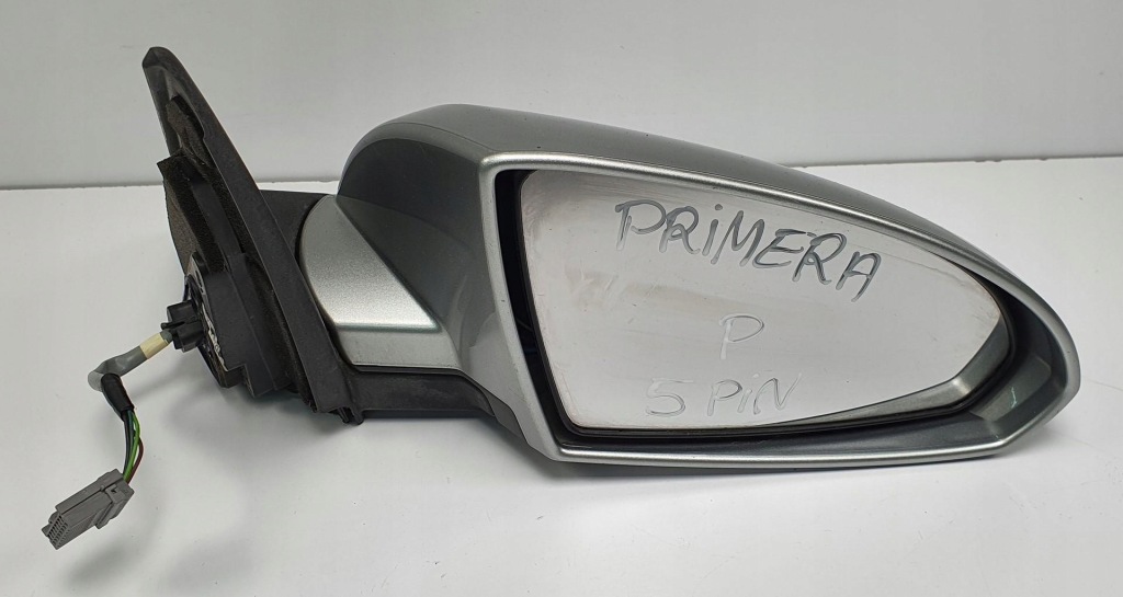 фото №7, Дзеркало праве 5 pin ky0 nissan primera p12 96301-au472 europa