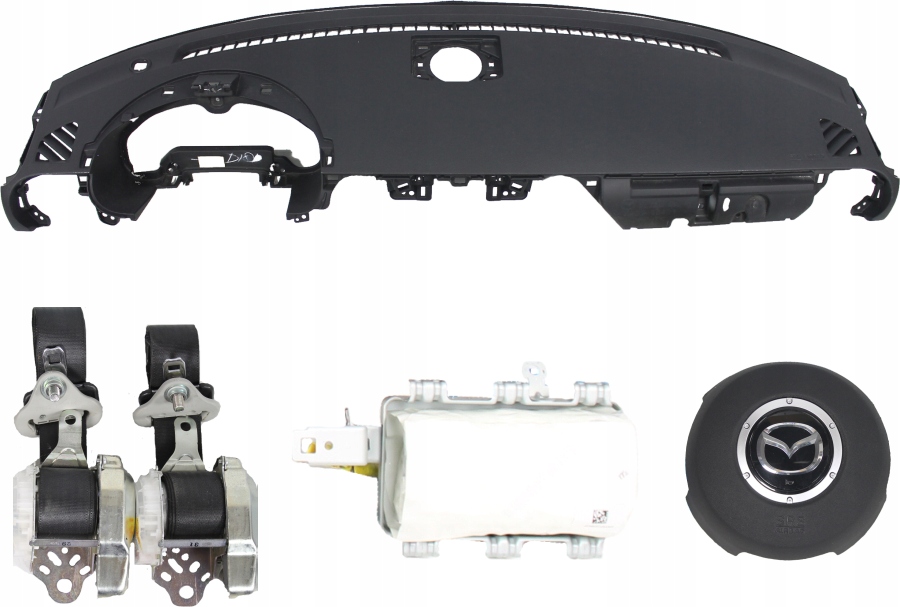 фото №1, Панель приладів консоль подушка безпеки ремені mazda mx-5