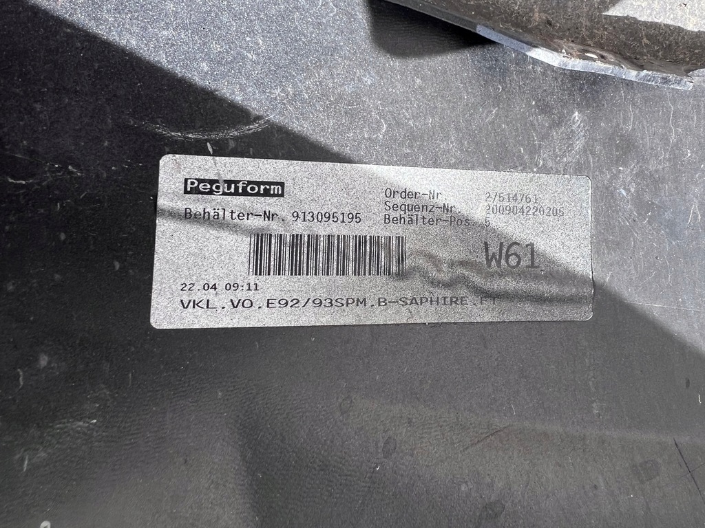 фото №15, Бампер перед передний bmw 3 e92 e93 m набор цвет 475