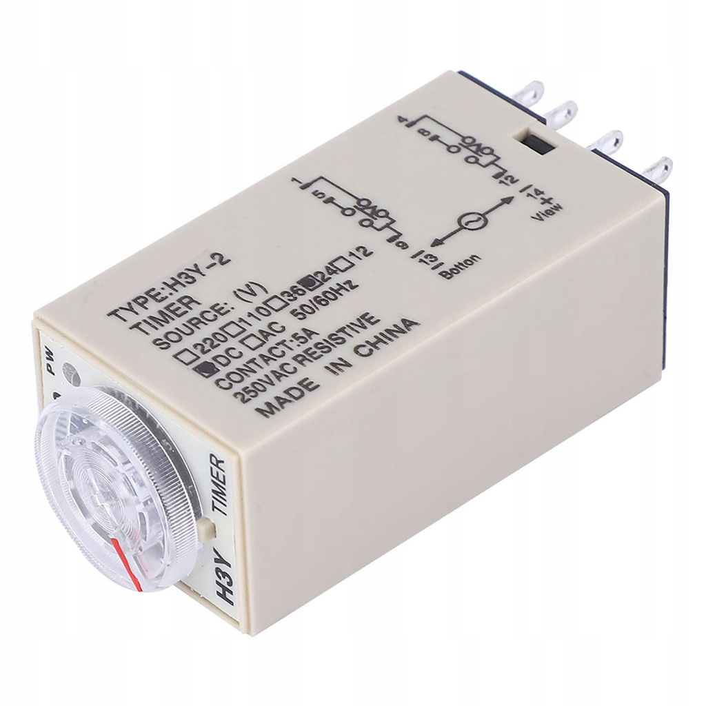 фото №16, Реле временной таймер opóźnienia 0-3 minuta