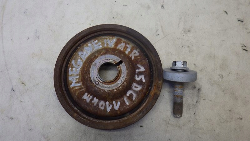 фото №1, Шкив коленчатого вала renault megane iv 1.5 dci