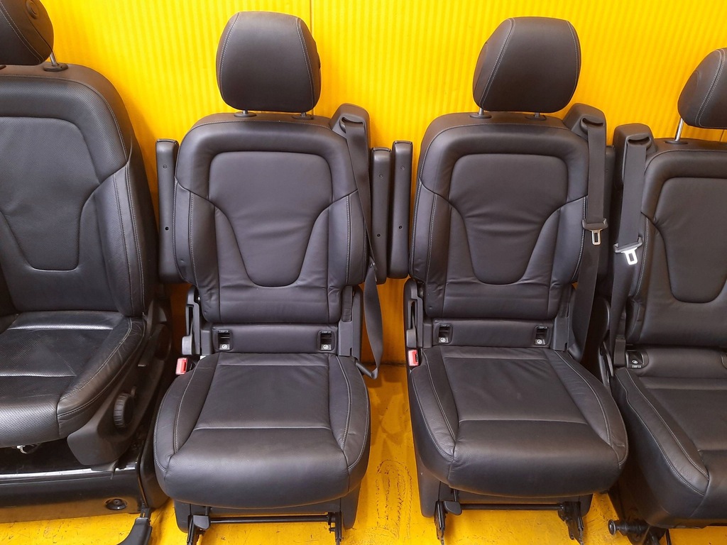 фото №9, Mercedes-benz v w447 сидіння сидіння заднє сидіння обшивки підігрів комплект