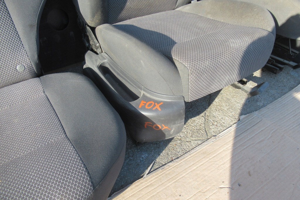 фото №7, Vw fox сиденья заднее сиденье europa kpl