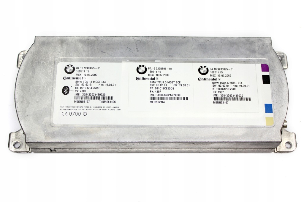 фото №1, Модуль bluetooth tcu1.5 bmw e90 e60 e87 e89 f07 9205895