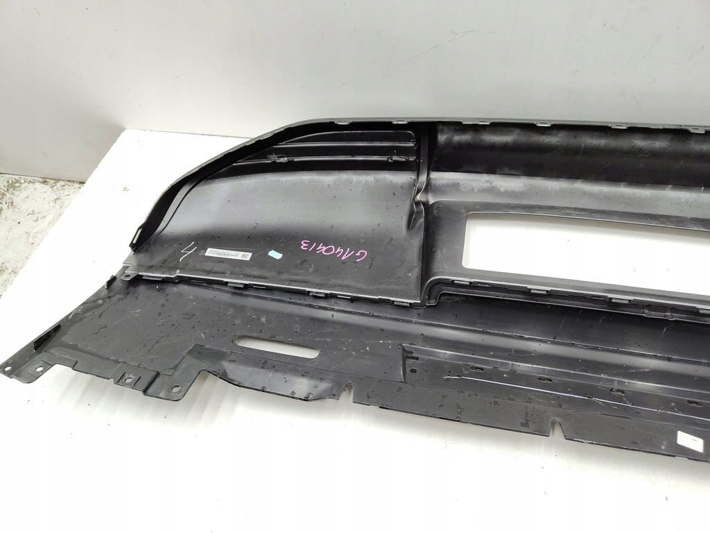 фото №6, Audi q6 e-tron диффузор накладка молдинг бампера задняя заднего 85h807521a