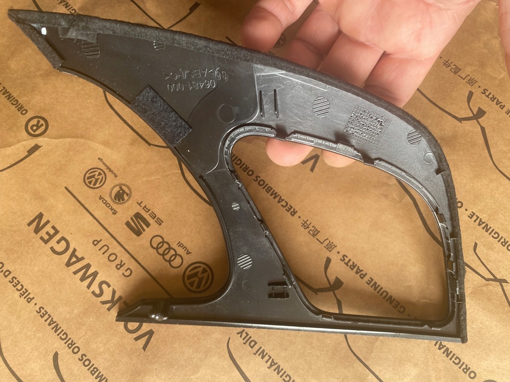 фото №9, Рамка dekor дисплея спидометра piano audi a5 8t lift s-line 8t1857186ae