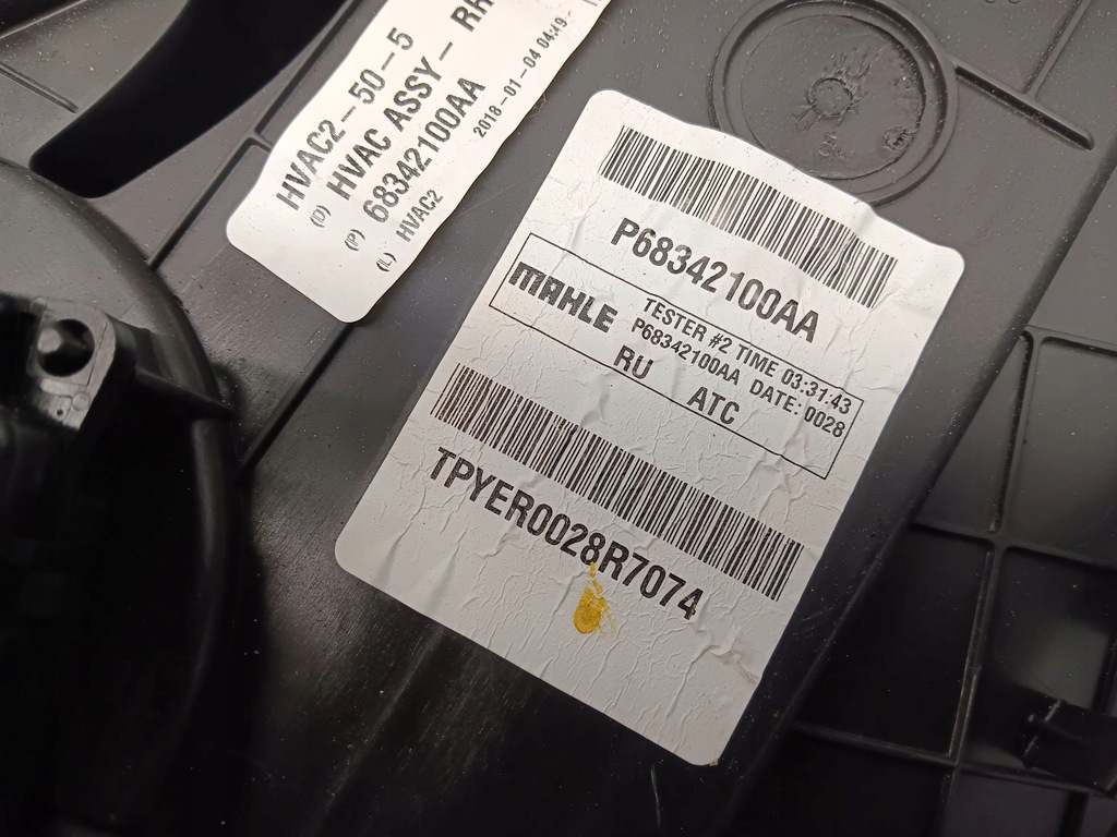 фото №5, Chrysler pacifica 68342100aa отопители