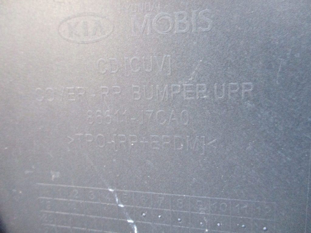 Бампер задний  задний kia xceed x-ceed 86611-j7ca0 Оригинал