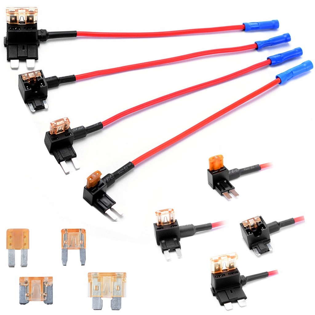 фото №15, 4x переходник do предохранителей адаптер bypass ats atc mini low micro 2
