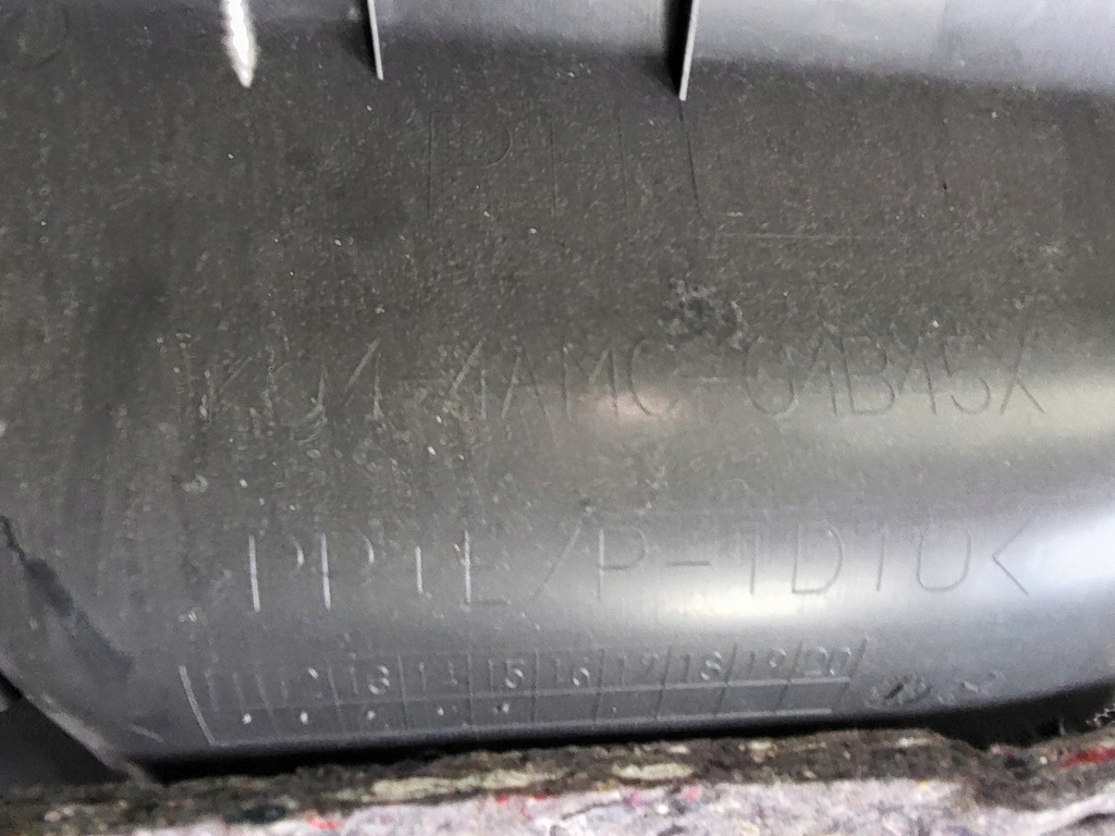 фото №11, Обшивка двері правий задня mitsubishi outlander iii gf 3 оригінальний номер чорний матеріал