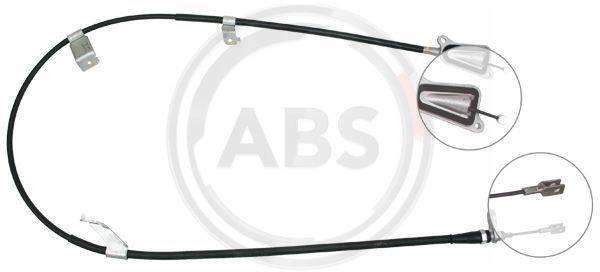 Трос гальма ручного nissan x-trail 01-07 pt Зі Шроту