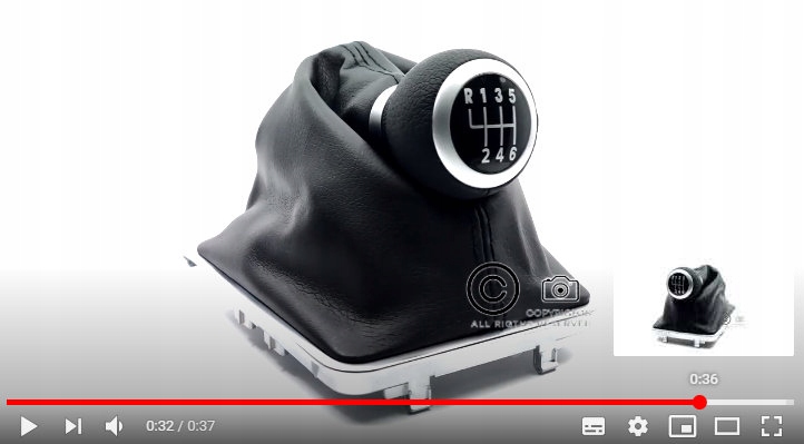 фото №16, Ручка перемикання передач чохол mat vw passat b7 10-14