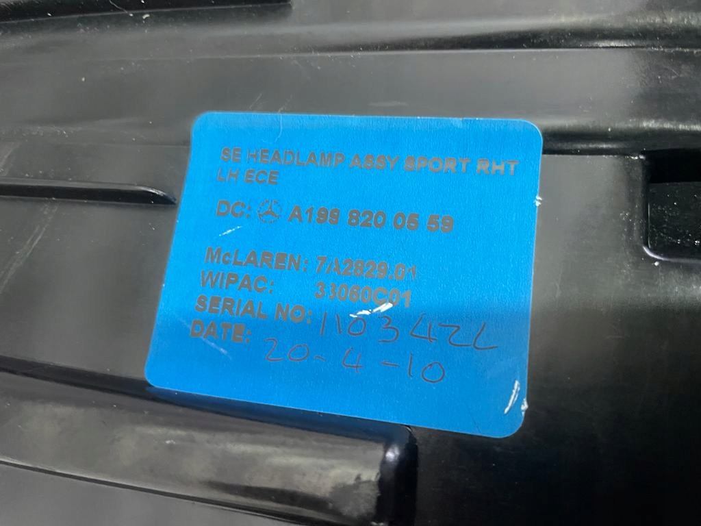 фото №14, Mercedes slr mclaren r199 ксенон black ліва права