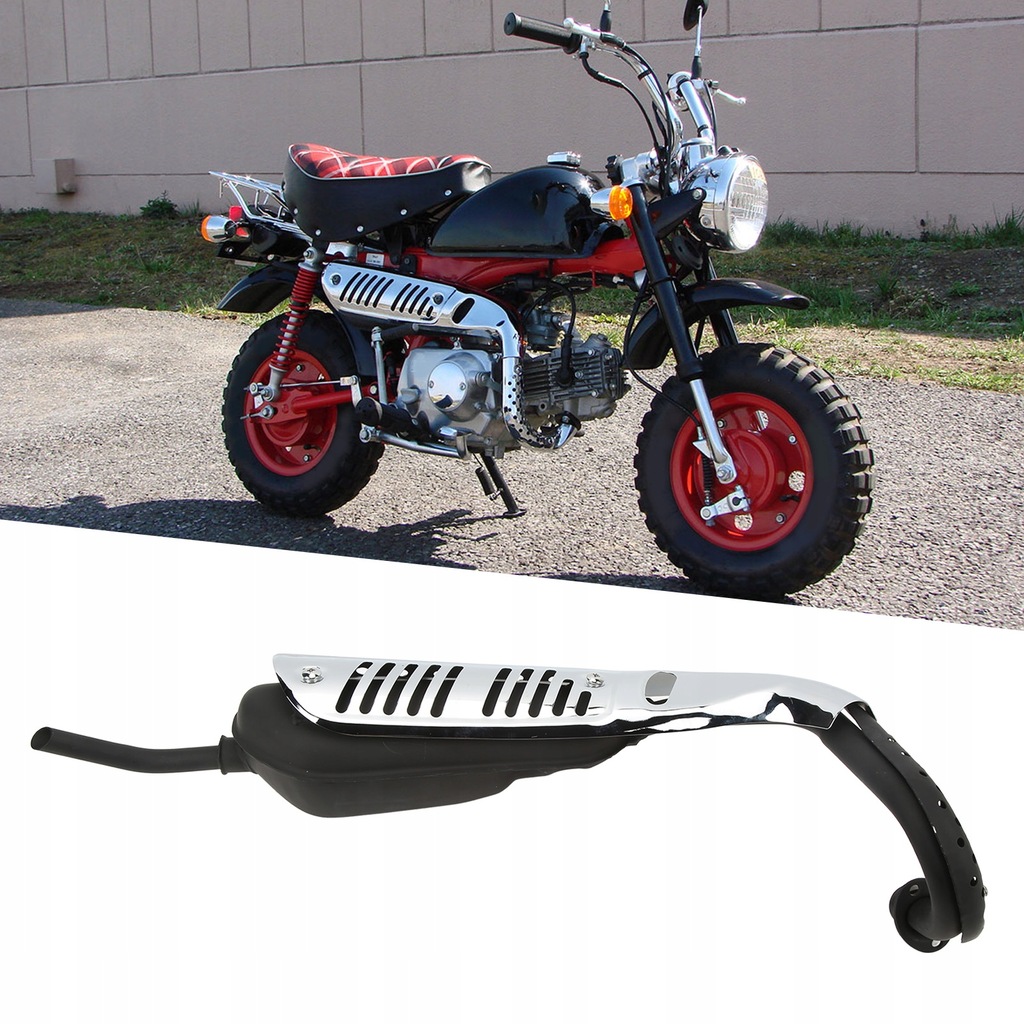 фото №7, Труба вихлопна motocykla з захист теплова ze