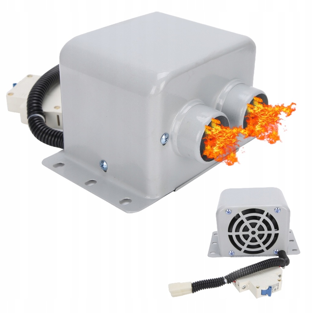 фото №16, 400-600w обігрівач автомобільна радіатор 12v