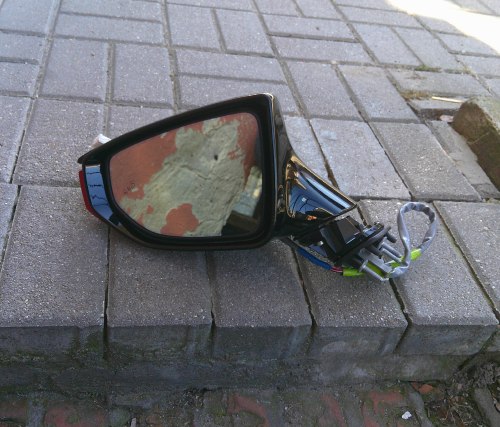 фото №1, Lexus ux левая зеркало 15 pin ассистент оригинал europa