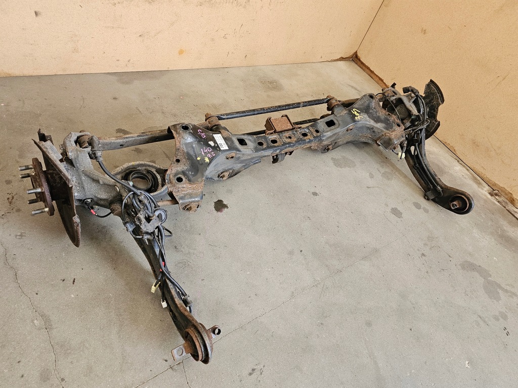 фото №7, Hyundai i40 kombi 2012- задня балка підвіска підрамник