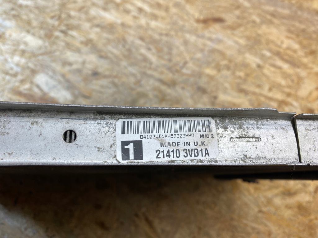 фото №11, Радіатор wody nissan note ii e12 1.5d 214103vd1a 2012-