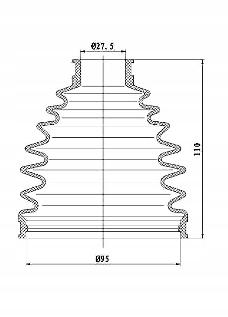 фото №1, Захист шарнір зовнішнього dodge ram 1500 2006-